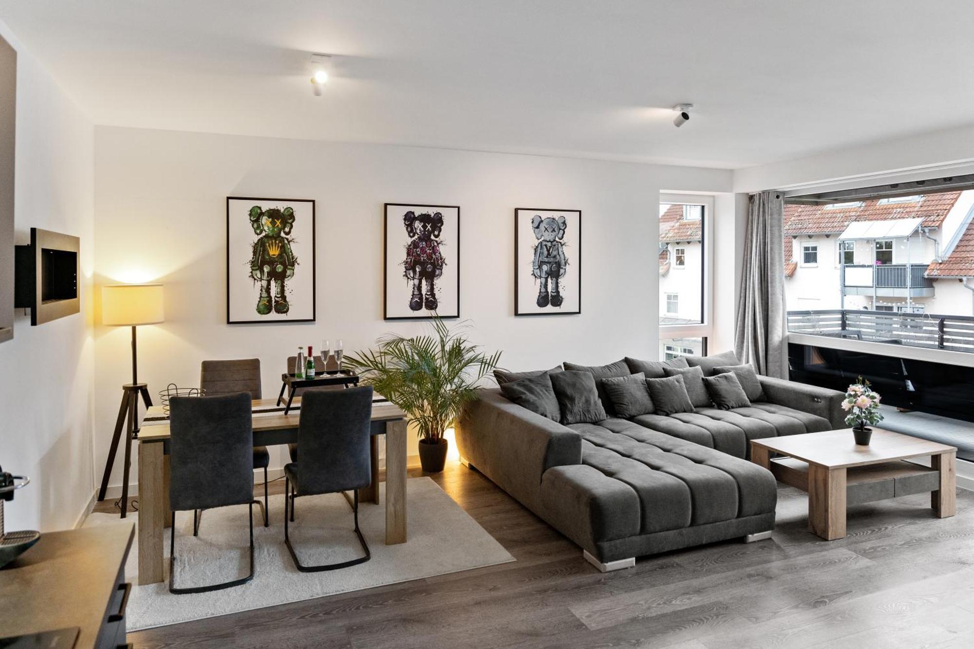 Modern Style Business Suite - Office - Kitchen - Balcony Herzogenaurach Ngoại thất bức ảnh